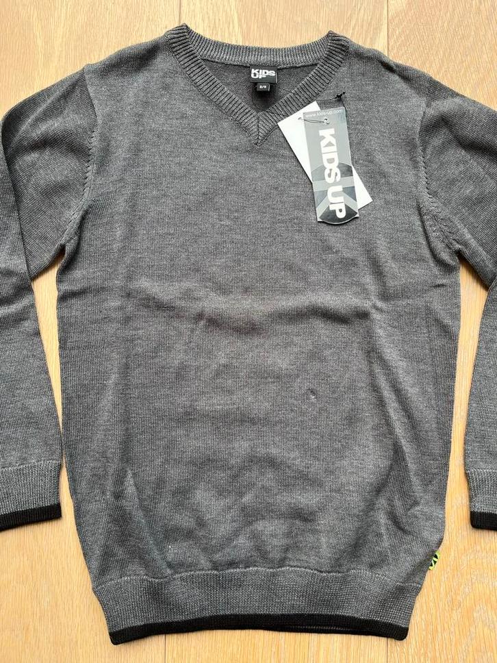 Nette trui KidsUp mt 128/134 NIEUW!!, Kinderen en Baby's, Kinderkleding | Maat 128, Nieuw, Jongen, Trui of Vest, Ophalen of Verzenden