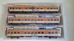 Fleischmann 5124K, 5125K City Bahn rijtuigen (3x), Gelijkstroom, Fleischmann, Wagon, Ophalen of Verzenden