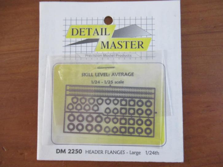 Header Flanges - large  (Detail Master 1/24-25), Hobby en Vrije tijd, Modelbouw | Auto's en Voertuigen, Nieuw, Auto, Groter dan 1:32