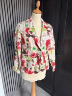Kleurrijke linnen jasje, Kleding | Dames, Ophalen of Verzenden, Zo goed als nieuw, Maat 38/40 (M)
