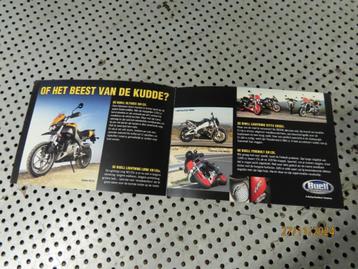 Folder - Reclame Buell American Motorcycles o.a. Ulysses & F beschikbaar voor biedingen