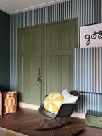 Studio Ditte Lintjes behang denim, Ophalen, Minder dan 10 m², Wit