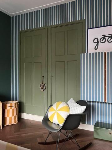 Studio Ditte Lintjes behang denim beschikbaar voor biedingen