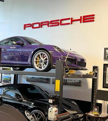 Porsche Reclame Reclamebord belettering 911 718 GT3 991 992 beschikbaar voor biedingen