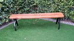 gietijzeren picknick bank, 1.80 lang, Tuin en Terras, Ophalen, Nieuw, Rechthoekig, Staal