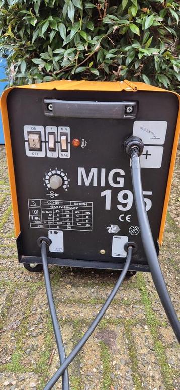 Giant Mig 195 Lasapparaat beschikbaar voor biedingen