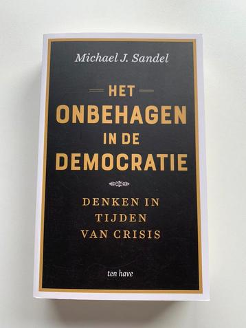 Nieuw: Het onbehagen in de democratie - Michael J. Sandel beschikbaar voor biedingen