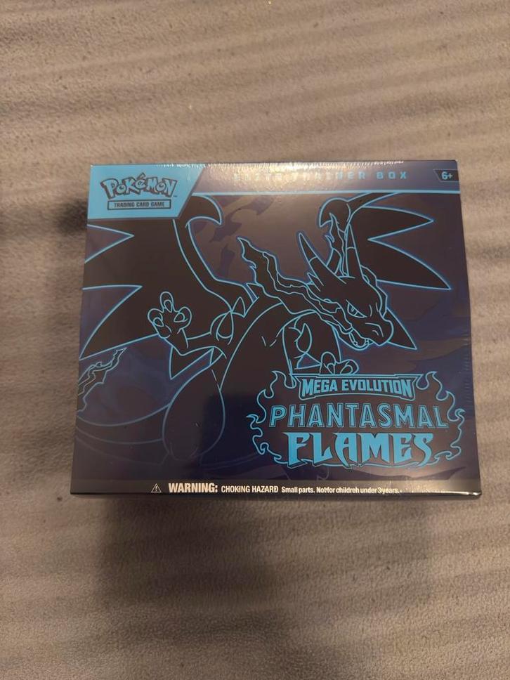 Pokémon TCG: Phantasmal Flames Elite Trainer Box, Hobby en Vrije tijd, Verzamelkaartspellen | Pokémon, Nieuw, Boosterbox, Ophalen