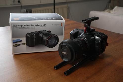 Blackmagic Pocket 6k | Cinema package en vele extra's, Audio, Tv en Foto, Videocamera's Digitaal, Zo goed als nieuw, Camera, Overige soorten