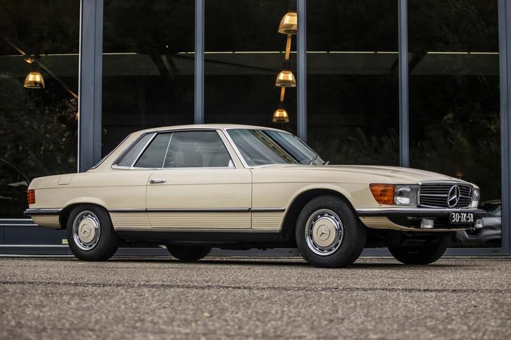 Mercedes-Benz SL-Klasse 280 SLC coupé (bj 1975, automaat), Auto's, Oldtimers, Te koop, Airconditioning, Open dak, Mercedes-Benz