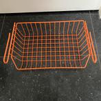 VINTAGE 70’s ORANJE DRAADMANDJE., Verzamelen, Retro, Ophalen of Verzenden, Huis en Inrichting