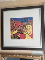 Te koop zeefdruk in lyst van Corneille het Blauwe huis, Ophalen of Verzenden