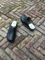 GRATIS VERZENDEN NIEUWE ZWARTE LEREN KLOMPEN MT 42, Kleding | Heren, Schoenen, Verzenden, Zwart, Nieuw, Werkschoenen