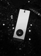 Label DOT - Mooie pailletten Jurk maat 36 - Nieuw €139,95, Kleding | Dames, Label DOT, Zwart, Nieuw, Ophalen of Verzenden