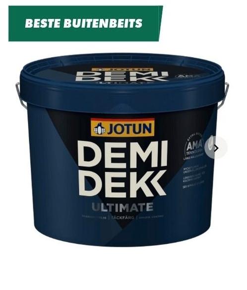JOTUN Demi Dekk Ultimate - Beste Buitenbeits, Doe-het-zelf en Verbouw, Verf, Beits en Lak, Nieuw, Beits, 10 tot 15 liter, Blauw