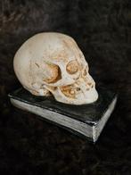 antieke Schedel memento mori  press papier, Ophalen of Verzenden