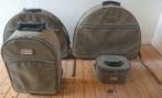 Kofferset Arreras 2x met 6 wieltjes upright beautycase, Ophalen of Verzenden, Zo goed als nieuw, Overige materialen, Slot