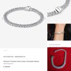 Pandora armband zilver met mooie steentjes, Ophalen of Verzenden, Zo goed als nieuw, Zilver