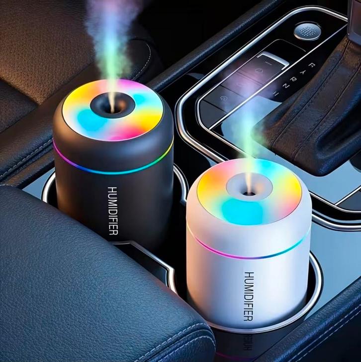 Mini geur diffuser & 12 delige giftset etherische oliën, Huis en Inrichting, Woonaccessoires | Kandelaars en Kaarsen, Nieuw, Minder dan 25 cm