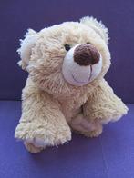 KIKA OSTOY Knuffel BEER MET KRAAL OGEN. 30 CM. MOKKA *Nieuw, Ophalen of Verzenden, Nieuw, Beer