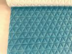 Kvadrat Febrik Triangle lichtblauw; 10 meter meubelstof, Hobby en Vrije tijd, Stoffen en Lappen, Wol, Blauw, 120 cm of meer, Ophalen of Verzenden