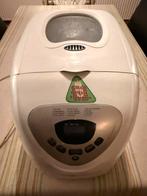 Broodbakmachine, Witgoed en Apparatuur, 800 tot 1200 gram deeg, Zo goed als nieuw, Kijkvenster, Ophalen