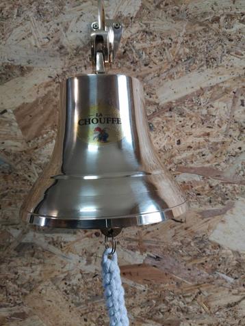Mooie nieuwe LA CHOUFFE messing café bel/bar bel beschikbaar voor biedingen