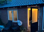 Ramen (houten kozijn) en deur, Tuin en Terras, Tuinhuizen, Ophalen, Zo goed als nieuw, Minder dan 250 cm, Schuur