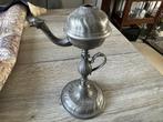 Oude Tinnen Olielamp een zogenaamde Snotneus van Kurz Tiel,, Antiek en Kunst, Antiek | Tin, Ophalen of Verzenden
