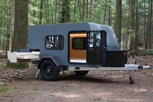 Kapka Mesa – Compacte teardrop mini caravan, Caravans en Kamperen, Caravans, Particulier, tot en met 2, tot 500 kg, Overige, Overige merken