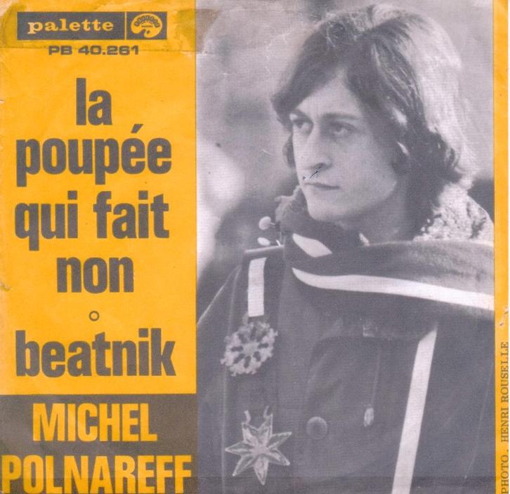 1192 Michel Polnareff - La poupée qui fait non (kopie hoes), Cd's en Dvd's, Vinyl Singles, Gebruikt, Single, Pop, 7 inch, Ophalen of Verzenden
