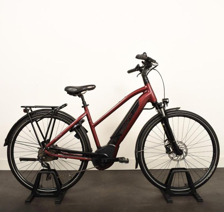 Winora Sinus I10 Mixed Bordeaux glans 48cm 2021, Fietsen en Brommers, Elektrische fietsen, Gebruikt, Overige merken, 47 tot 51 cm