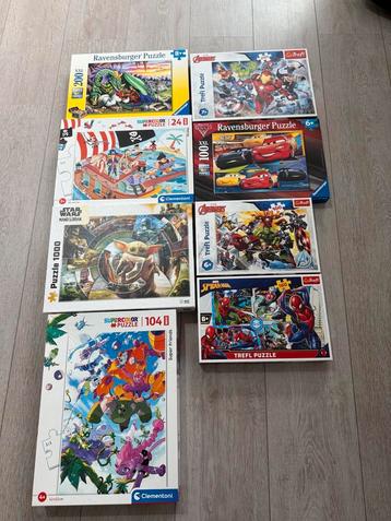 Kinderpuzzels beschikbaar voor biedingen