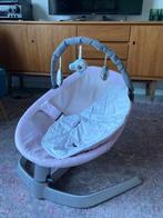 Nuna Leaf roze schommelstoel met speelboog, Kinderen en Baby's, Wipstoeltjes, Overige merken, Met gordel(s) of riempje(s), Schommelstoel