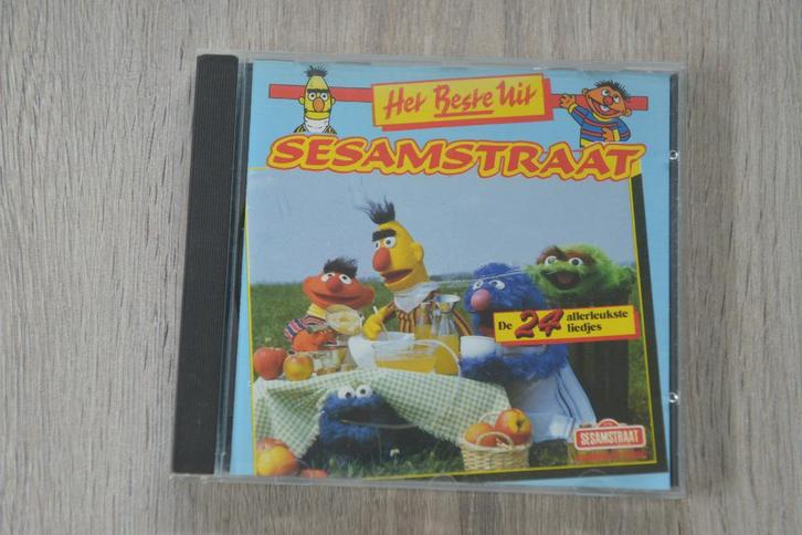 SESAMSTRAAT == HET BESTE UIT SESAMSTRAAT DE 24 ALLERLEUKSTE, Cd's en Dvd's, Cd's | Kinderen en Jeugd, Verzenden