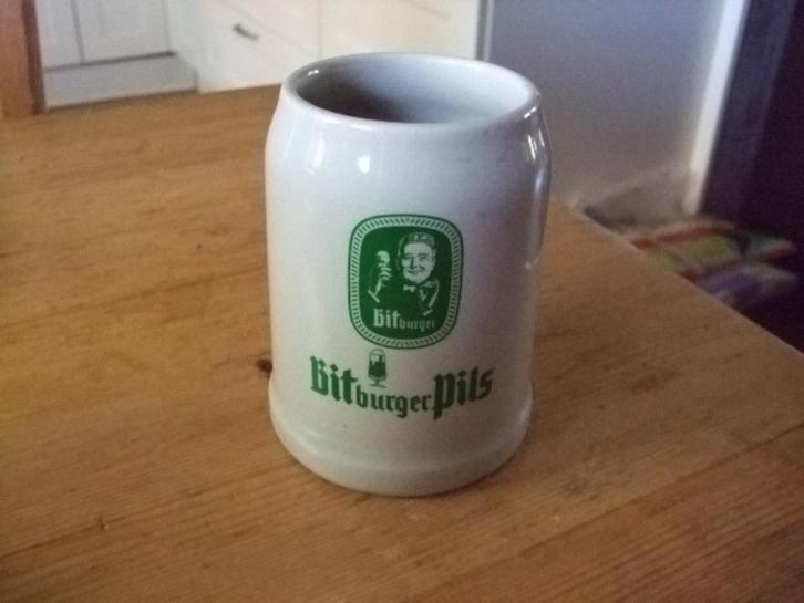 Bitburger bier pul (nr.1), Verzamelen, Biermerken, Nieuw, Pul(len), Overige merken, Ophalen of Verzenden