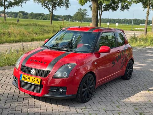 Suzuki Swift 1.6 3D Sport 2007 Rood, Auto's, Suzuki, Bedrijf, Swift, ABS, Airbags, Airconditioning, Centrale vergrendeling, Elektrische ramen