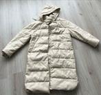 Mooie Lange leren pufferjas - Long leather puffer jacket, Kleding | Dames, Jassen | Zomer, Beige, Zo goed als nieuw, Stradivarius