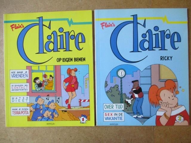 adv8792 claire, Eén stripboek, Ophalen, Gelezen