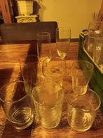 glazen bier limonade pijpjes champagne allerlei, Ophalen, Glas of Glazen, Gebruikt, Glas