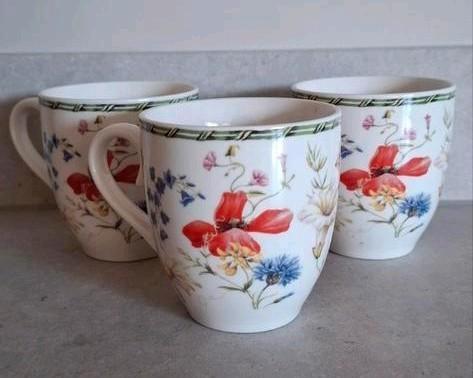 JBS Wild Garden Mokken - Set van 3!, Huis en Inrichting, Keuken | Servies, Zo goed als nieuw, Kop(pen) en/of Schotel(s), Overige stijlen