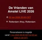 Tickets Vrienden van Amstel Live 22 Januari 2026, Tickets en Kaartjes, Drie personen of meer