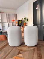 2 Google Nest Audio Speakers - Zo goed als nieuw!, Audio, Tv en Foto, Luidsprekers, Overige merken, Ophalen of Verzenden, Zo goed als nieuw