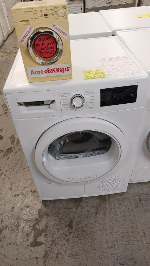 BOSCH 8 KG WARMTEPOMPDROGER 19 MND OUD 379 Arpe Kampen, Witgoed en Apparatuur, Wasdrogers, Refurbished, Overige typen, 8 tot 10 kg