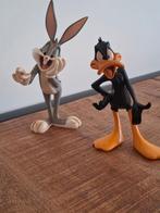 Looney tunes beeldje daffy duck en bugs bunny, Verzamelen, Stripfiguren, Ophalen of Verzenden, Looney Tunes, Gebruikt, Beeldje of Figuurtje