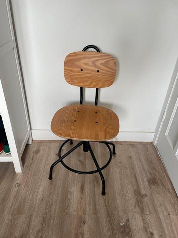 Ikea Houten Bureaustoel - Goede Staat! beschikbaar voor biedingen