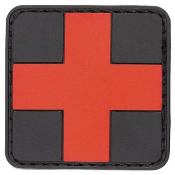 Patch – 3D "FIRST AID" – Zwart/Rood beschikbaar voor biedingen