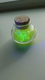 Bol potje met uranium glas, Antiek en Kunst, Antiek | Glas en Kristal, Ophalen of Verzenden