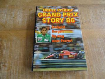 Grandprix Story 1986 - Historie Boek Hardcover Heinz Pruller beschikbaar voor biedingen