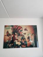 Glasschilderij 120x80cm Bohemian Butterfly glas, Antiek en Kunst, Kunst | Schilderijen | Abstract, Ophalen